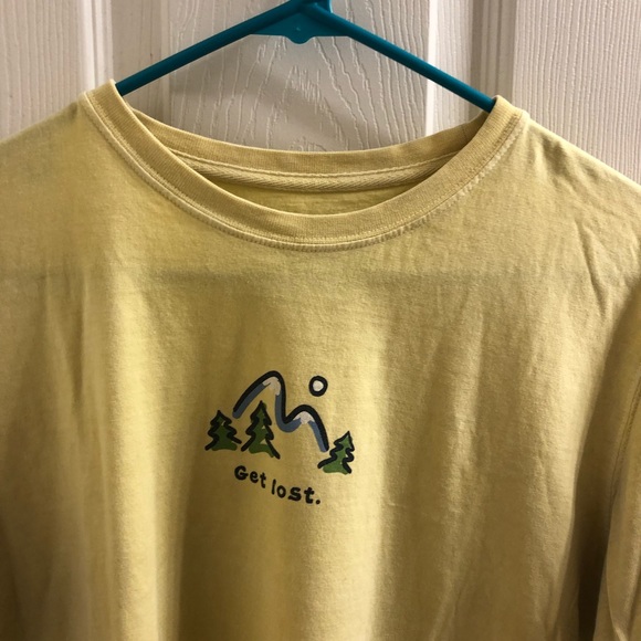 yellow life is good shirt - Picture 2 of 4